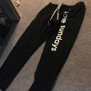 Peace love world sweatpants